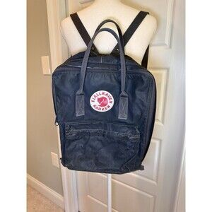Fjallraven Kanken Classic Navy Blue 16L Backpack 23510 Travel Laptop Bag Y2K